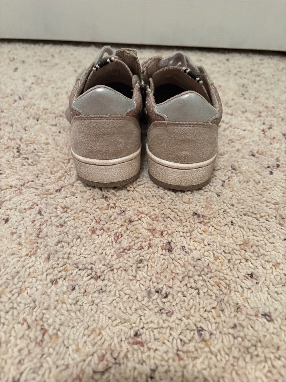 Girls Sparkle Casual Sneakers - Blush - Picture 5 of 6